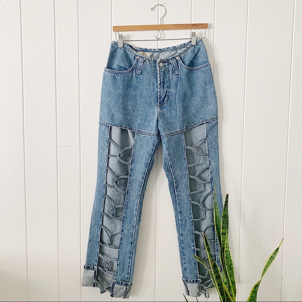 Vintage 90’s Cut Out Jeans